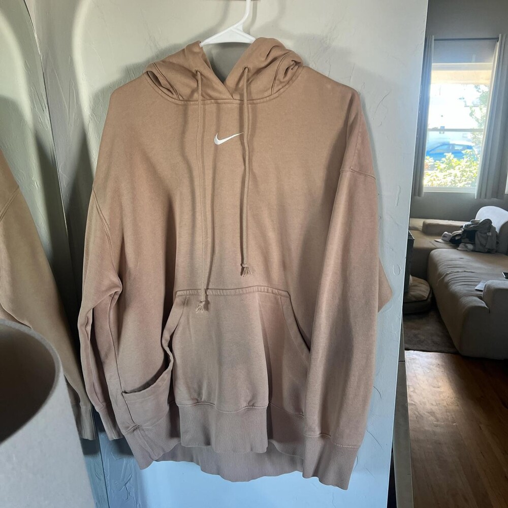 Nike Men's Tan Hoodie‎